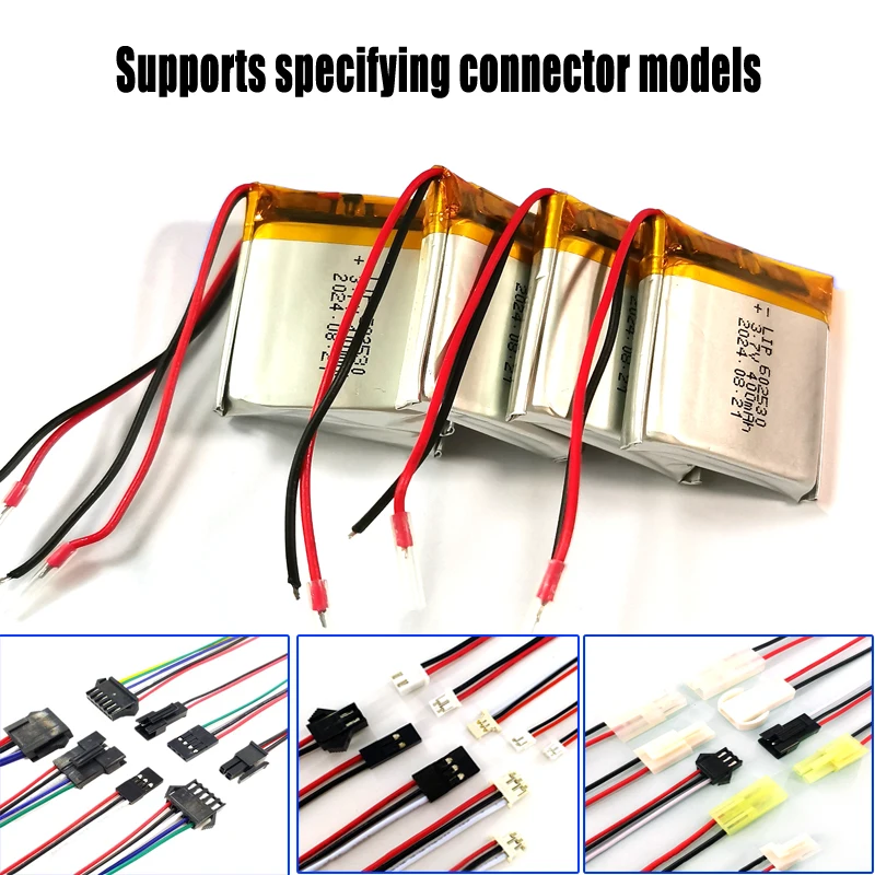 3.7v lipo 602530 400mah 3.7v Lithium Polymer Battery Lithium Ion Cells Rechargeable Batteries Lipo Batteries