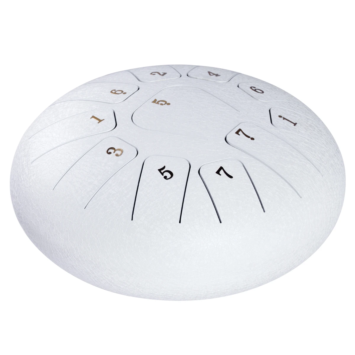 
Wholesale price Metal Steel Tongue Drum 11 Tone 10 Inch Handpan Percussion Tank Drum Kit With Note Stickers Free Sticks Bag 