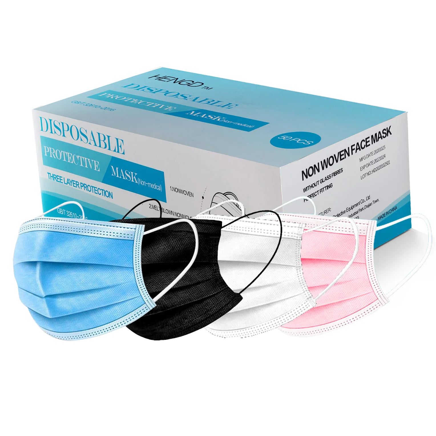 Оптовая продажа; Цвет синий, черный; Большие размеры для взрослых мужские и женские одноразовая маска для лица, Удобный И Теплый медицинский 3-слойная Нетканая маска для лица