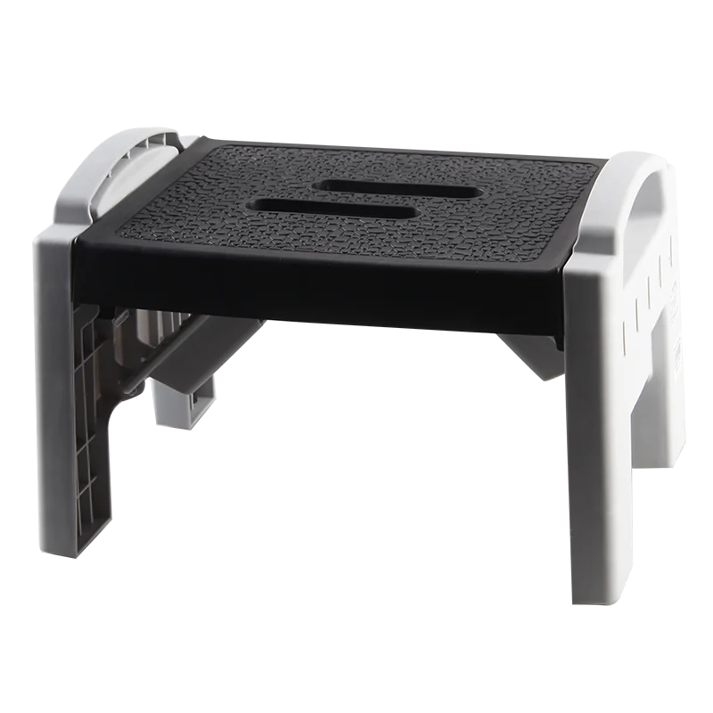 Plastic Folding Step Stool  Step Ladder Sturdy Enough to Support 500LBS