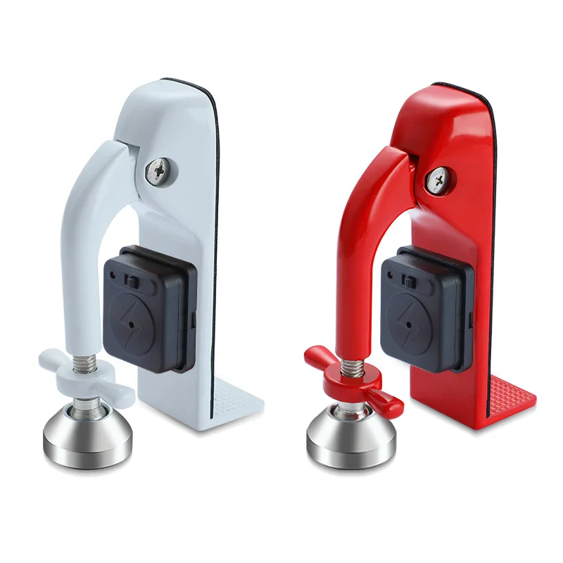 Portable Passable Security Check Door Closer Jammer-Lock Security Device For Travel Personal Protection Home Security Door