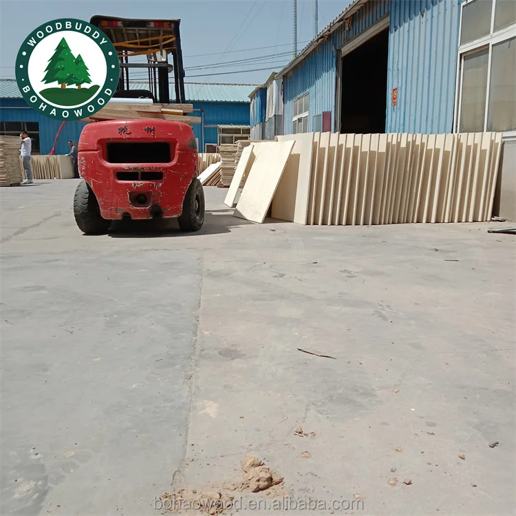 High quality Factory price timber wood 5mm-40 mm thickness Finger joint paulownia solid board wood Boards for coffin making