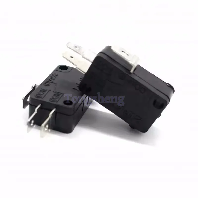 Push Button switching  3 Terminals microswitch with button actuator Arcade Machine Microswitch