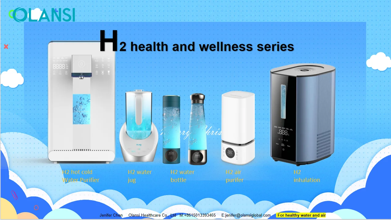 Portable Easy to Carry 6000ppb Hydrogen Water Generator Bottle Made with High Quality Food Grade PC Material and Durable Battery