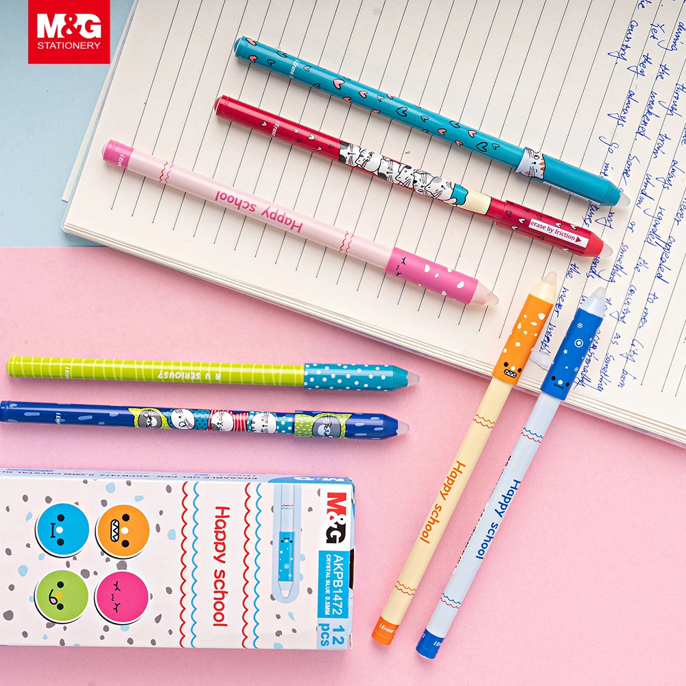 Wholesale Supermarket School Supplies One Stop Stationery Solution Supplie OA30 Kawaii Cute Eraser Gel Ink Pen