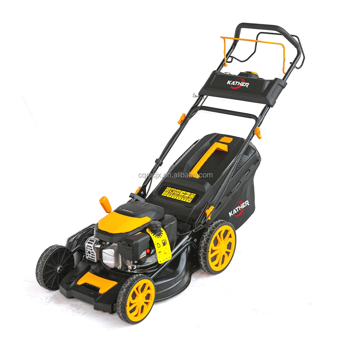 16inch Hand Push Petrol Engine 80cc Lawn Mowers Zero Turn 2.5hp 2000w Gas Grass Cutting Machine For Ball Field