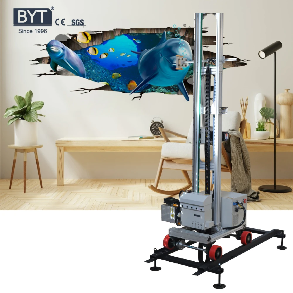Outdoor Wall Printing Machine  light weight uv inkjet 2 in1 3d wall printer