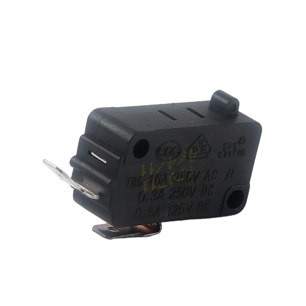 2024 новый высококачественный PA66 16A кнопочный переключатель микропереключатель