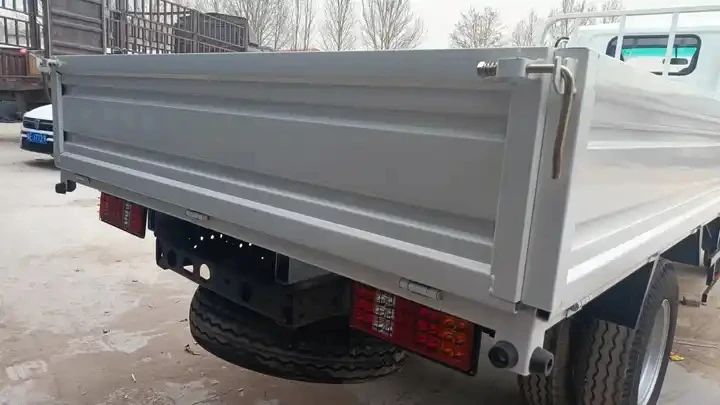 ISUZU 600P Подержанный грузовой автомобиль с новым грузовым ящиком