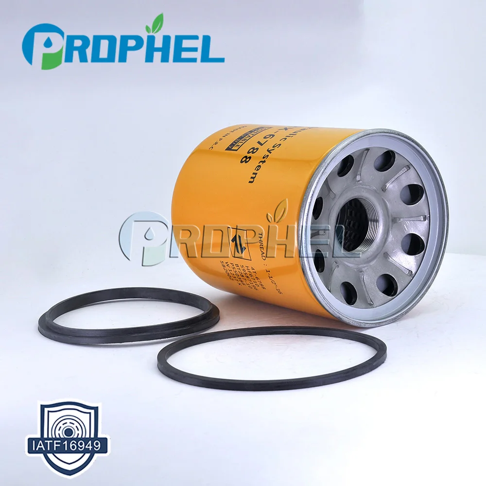 Manufacturer Hydraulic Lubrication System Oil Filters P550388 HF6710 W1237x For VOLVO 59587196