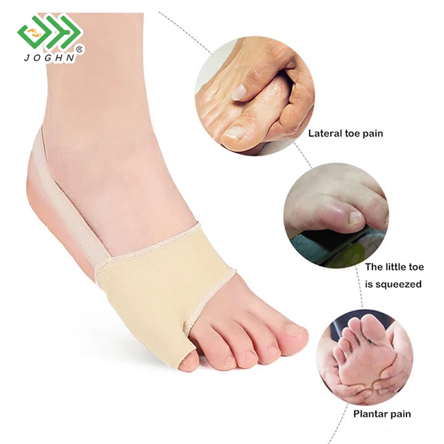 JOGHN Separator Bunion Splint Bunion Protector Toe Sleeve Toe Wraps Cover Protection Foot Thumb Straightener Halux Valgus