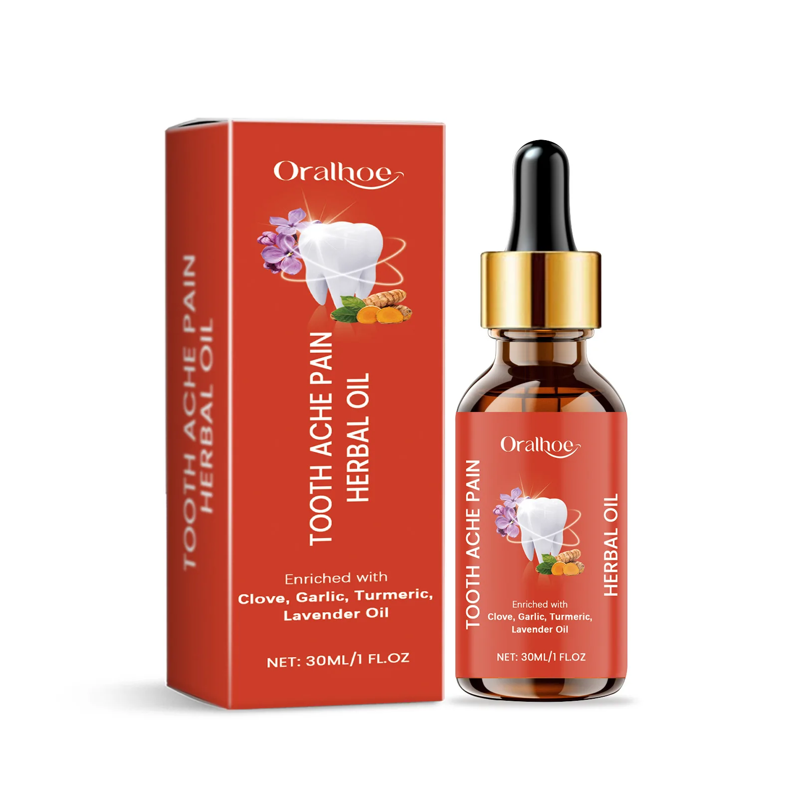 ORALHOE Wholesale Mild Care Oral Teeth Gingival Cool and Comfortable Natural Fresh Herbal Tooth Care serum