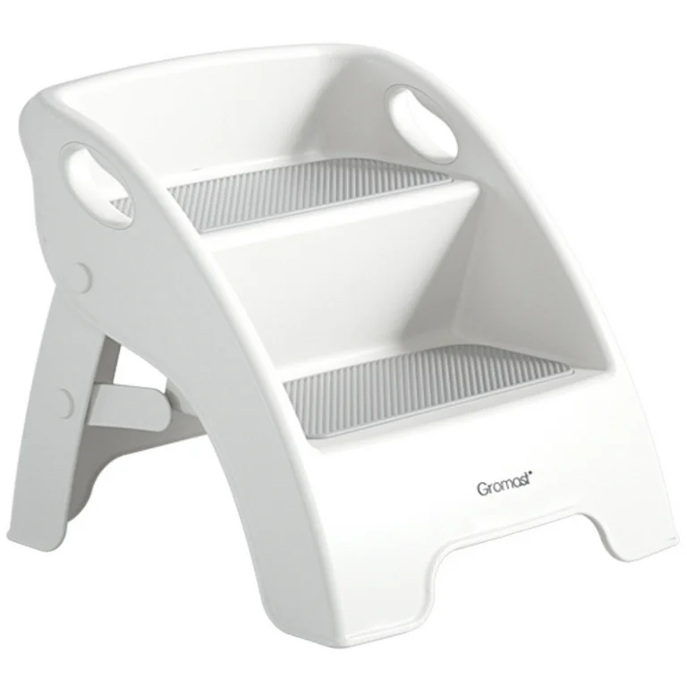 promotional top quality portable baby ladder with handrails kitchen helper step stool for kids stepping stool