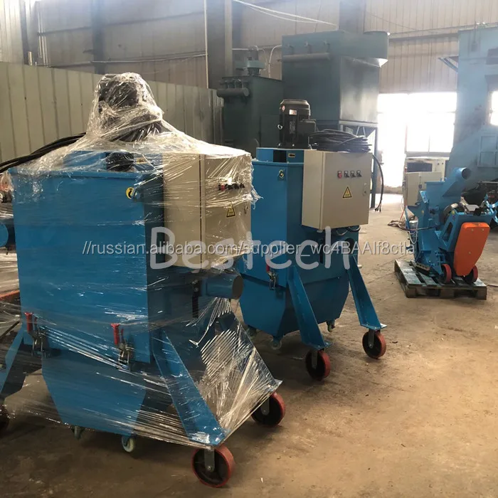 Steel plate shot blast cleaning machine/Mobile road sand blasting machine