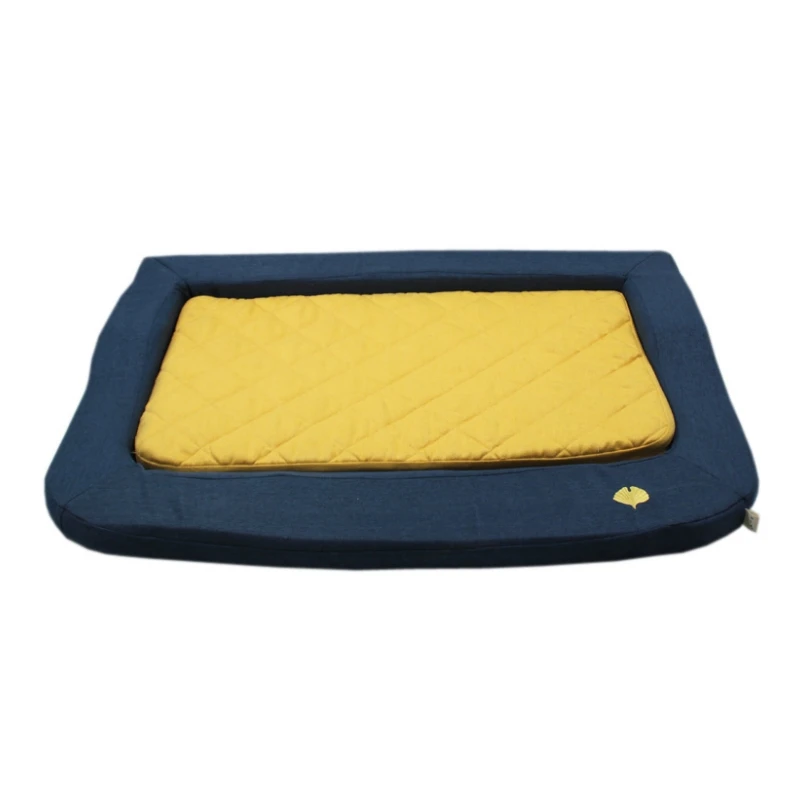 PET835 Pet House Comfortable Soft Knit Brush+Van Gogh Flax+PV Fur+Oxford Dot+PP Cotton Cat Nest Bed