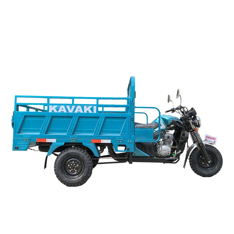 Подержанный трехколесный двигатель 200CC моторизованный велосипед Maxload 1000 кг 1500