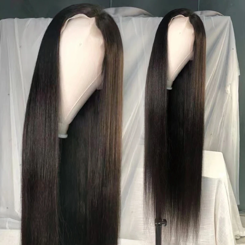 13x4 /13x6 HD Transparent Lace Front Wigs Brazilian Straight Hair 360 Lace Frontal Wig 5x5 Lace Frontal Human Hair Wig Remy