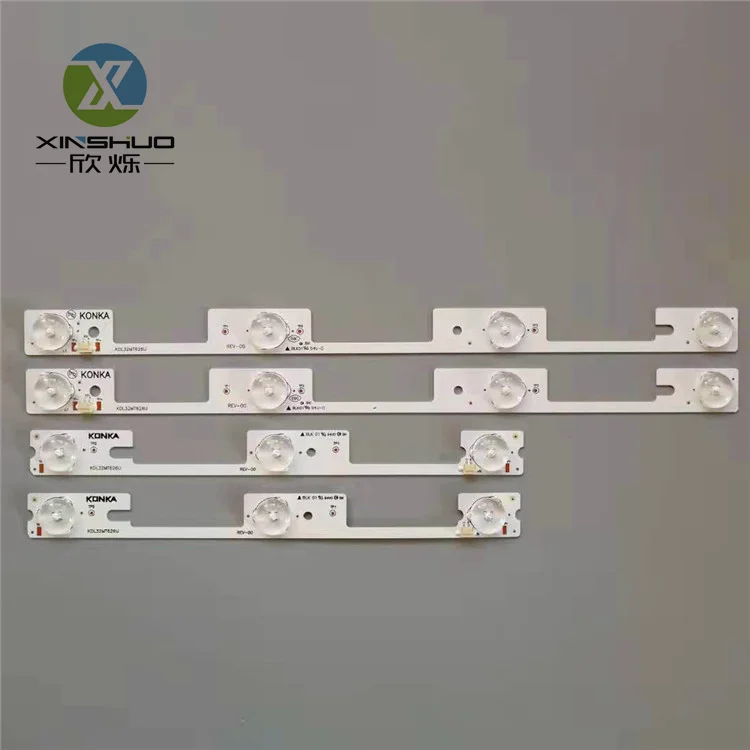 Wholesale 6V2W LED TV Backlight Strips KDL32MT626U for DL3244 DL3245 32L2400 4+3LEDs 4PCS