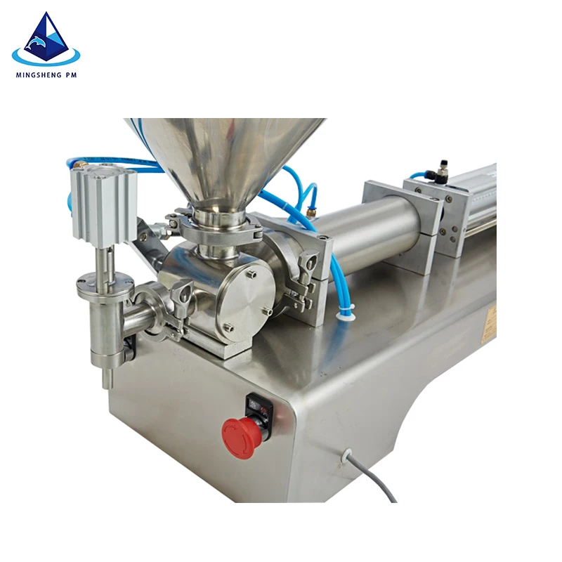 Cream semi-automatic liquid filling machine for liquid soap, dish washing, liquid detergent