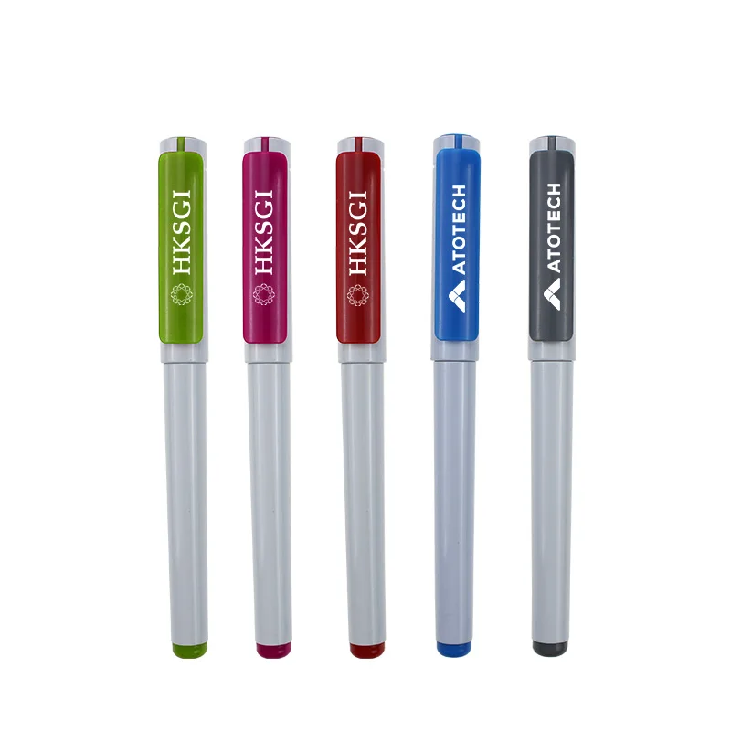 Рекламная рекламная ручка с логотипом на заказ, пластиковая шариковая ручка с логотипом