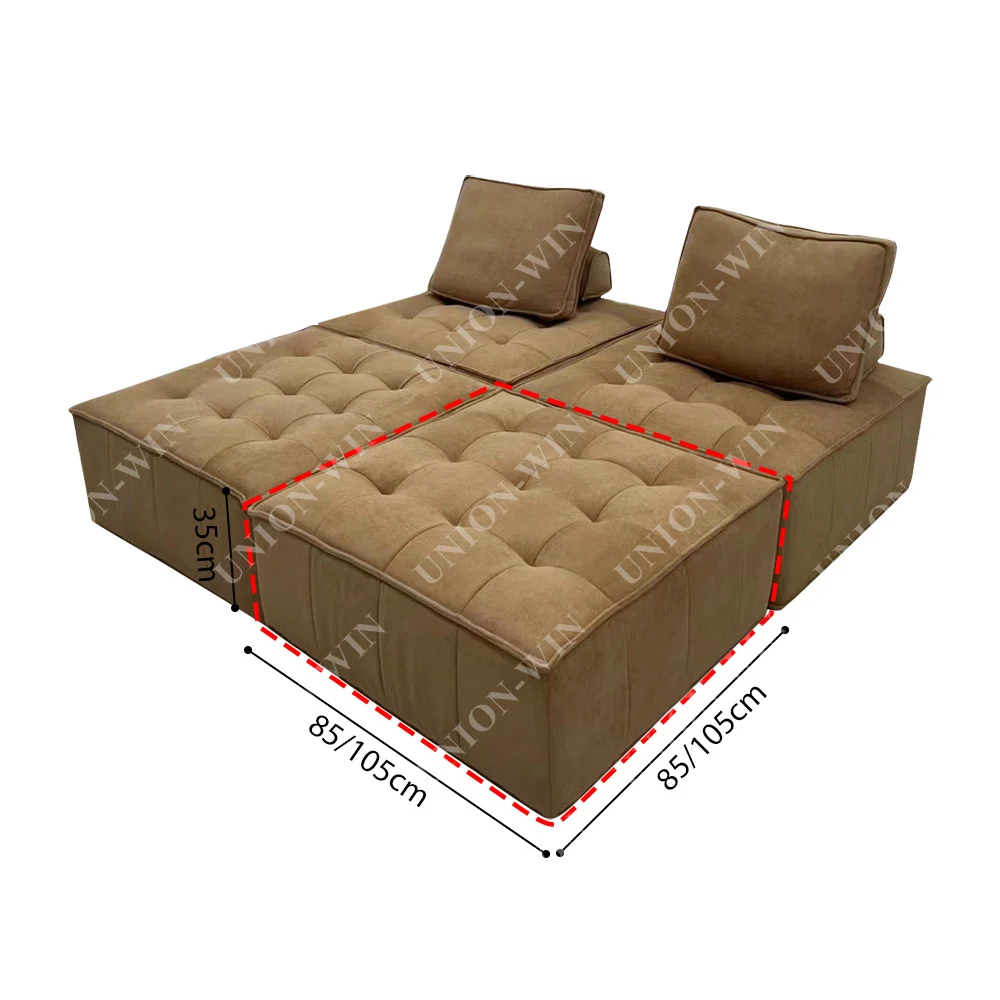 Union Win Caterpillar Compressed Tatami Lazy Couch Floor in Box Chair Bed Compression Single Lazy Bean Bag Sofa