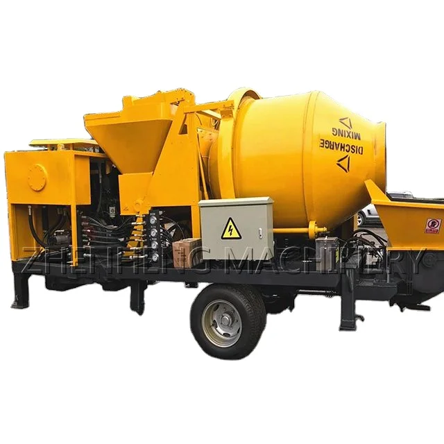 Hot Selling Product concrete mixer and pump combination diesel JBS40R mini concrete mixer with pump