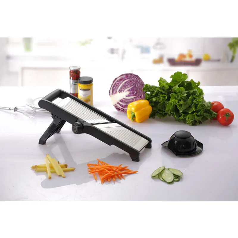 Adjustable Plastic Stainless Steel Vegetable Multifunction Blade Wire Slicer Grater Onion Potato Fruit Food Cutter