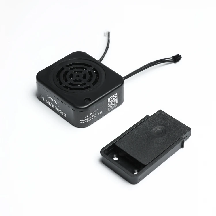 Black voice control indoor 12V 24V smart cabinet home with touch control led light sensor switch