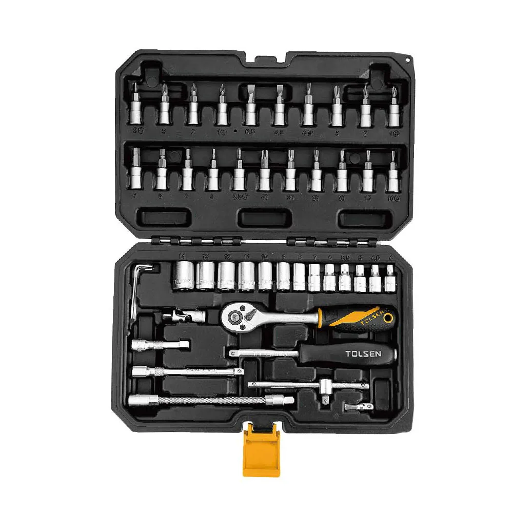 TOLSEN 46pcs Mechanic Multifunctional Diy Garage Mini Other Tool Sets