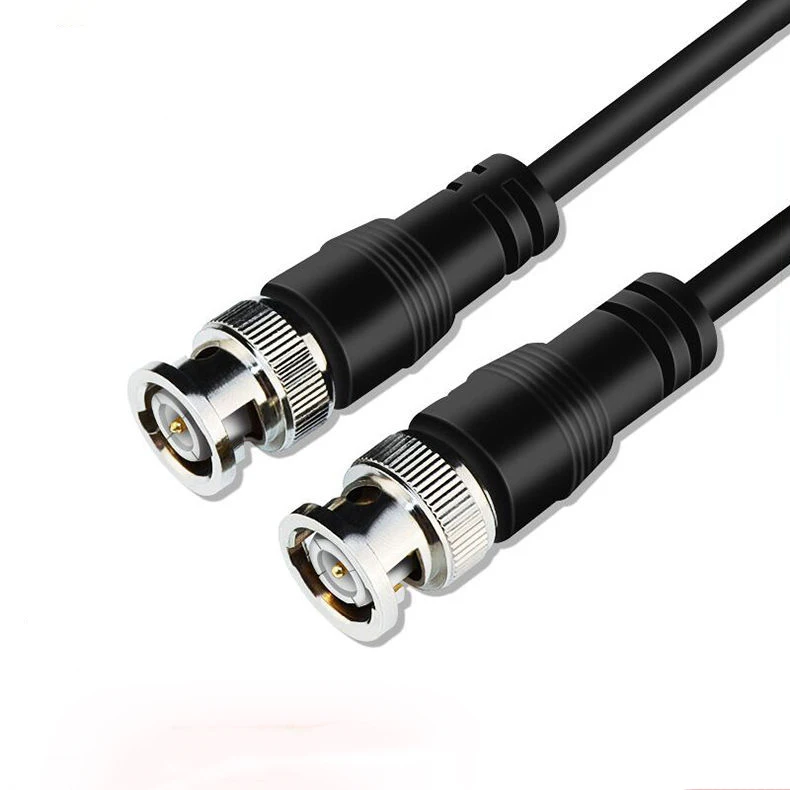 BNC male to male Q9 jumper surveillance video cable 75-3-5 coaxial video recorder extension cable bnc cable