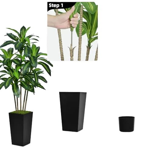 Factory plastic artificial flower Dracaena plants Outdoor hotel and family wedding decoration planted