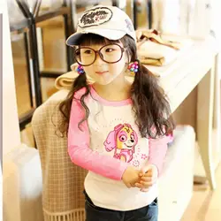 Kids Clothing Autumn Style Long Sleeved T-shirt Cotton Bottomed Shirt Brothers Sisters All Round Neck Hanbanchao