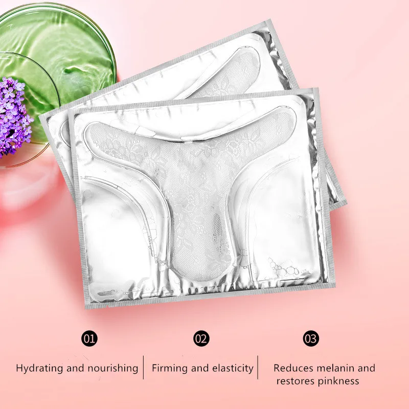 Wholesale 100% natural Herbal extract Women Private parts vaginal whitening mask cleaning yoni lightening mask