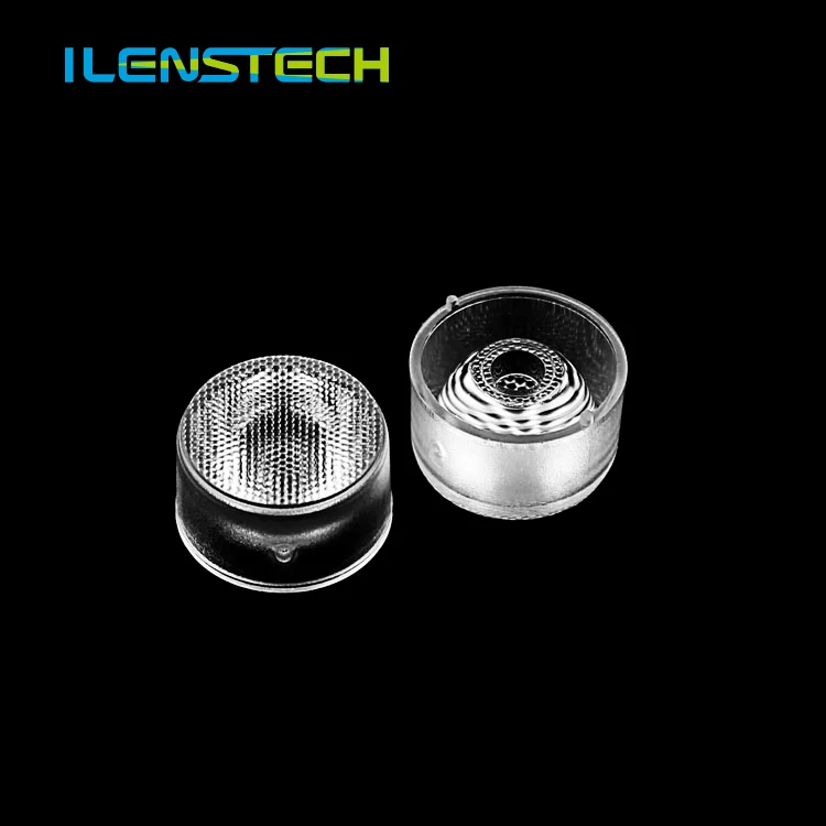 20mm led optical lens 1W 3W Spotlight Led lens with small viewing angle
