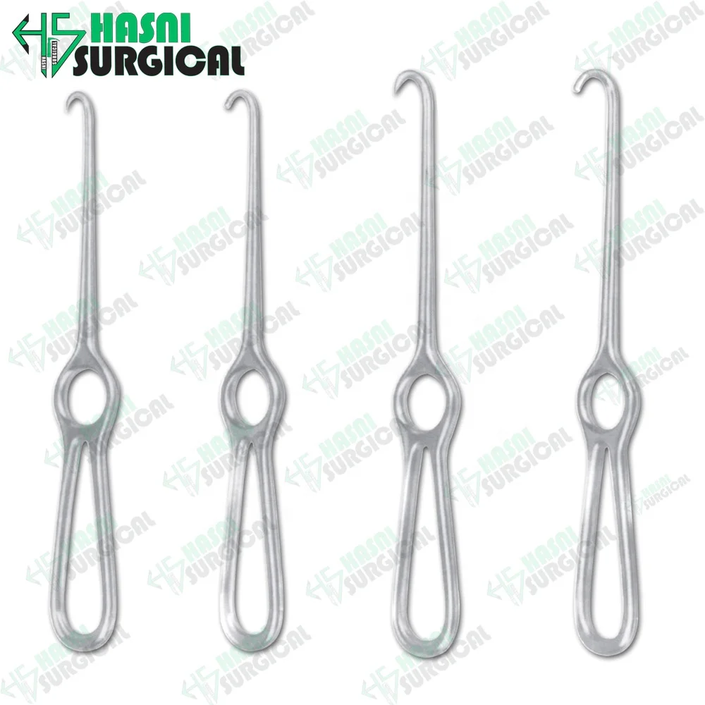 Хирургические инструменты из нержавеющей стали твердый Ретрактор Kocher Langenbeck изолированный