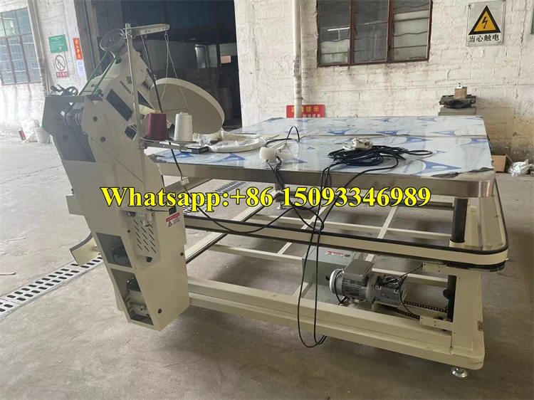 Домашняя мебель, швейная машина для матрасов/спального мешка