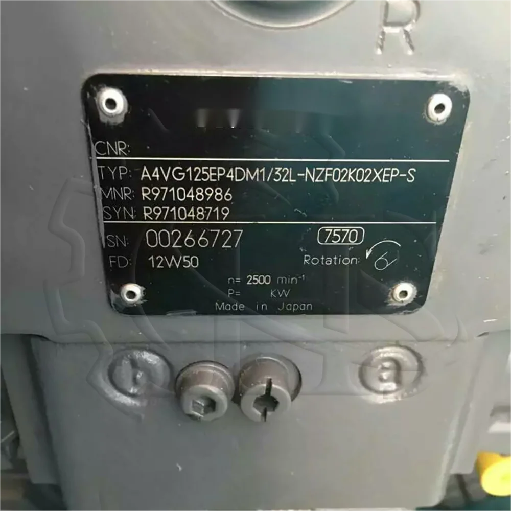HS A4VG125EP4DM1/32L-NZF02K02XEP- Piston Pump A4VG71DA1D3L/125 A10VSO71DFR1/31R-PPA12N00 125 electronically controlled pump
