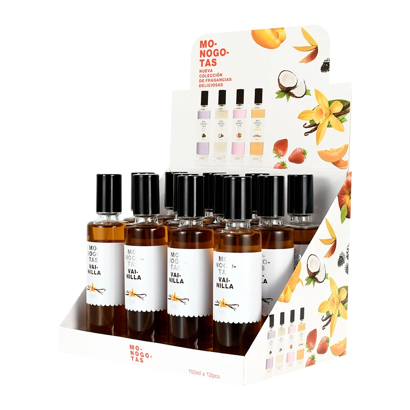 Hot Travel Sets & Mini Fragrances 100ML Body Splash 12 Pieces Vanilla fragrance for women