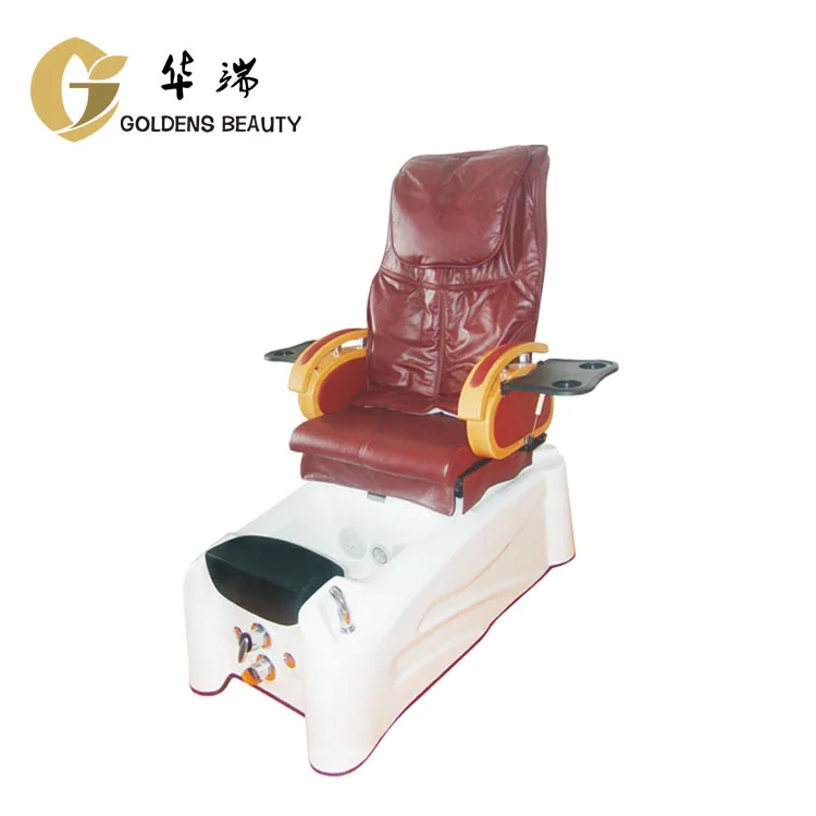 Electric Luxury Pedicure Chair Foot Spa Massage Chair Salon Furniture Set With Salon Chair