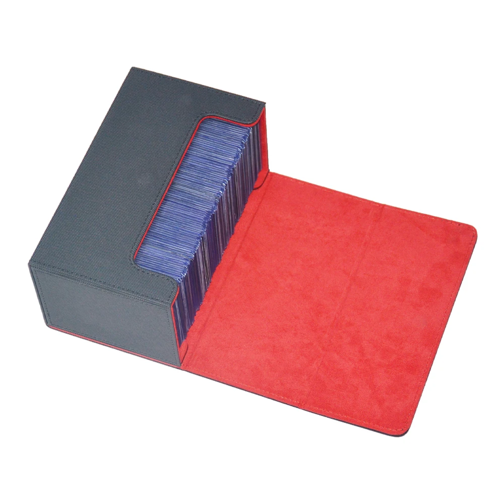 Wholesale Luxury PU Leather Storage Box For Toploader Ul-tra-pro
