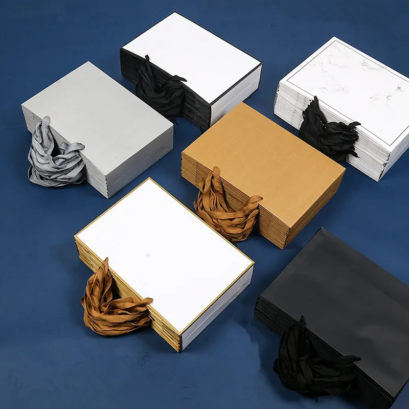 Manufacture art paper gift bag for shopping clothes and craft custom logo