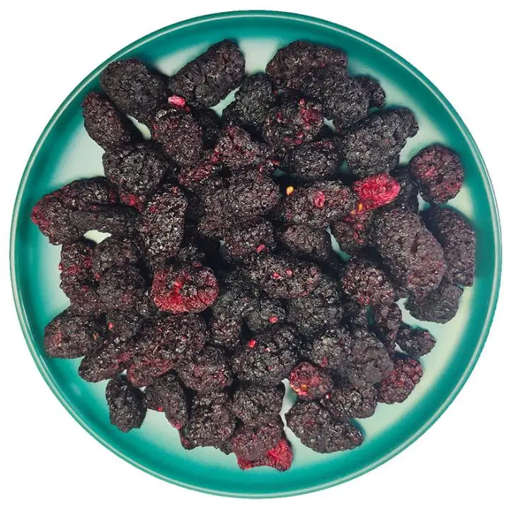Freeze dried berry fruits snacks No additives Frozen dried mulberry fruits high quality factory wholesale