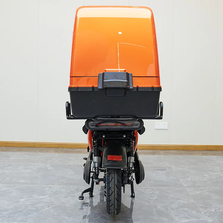 CKD SKD 60km/h max speed 70km range 1100/1300w fast food post delivery electric scooter moped