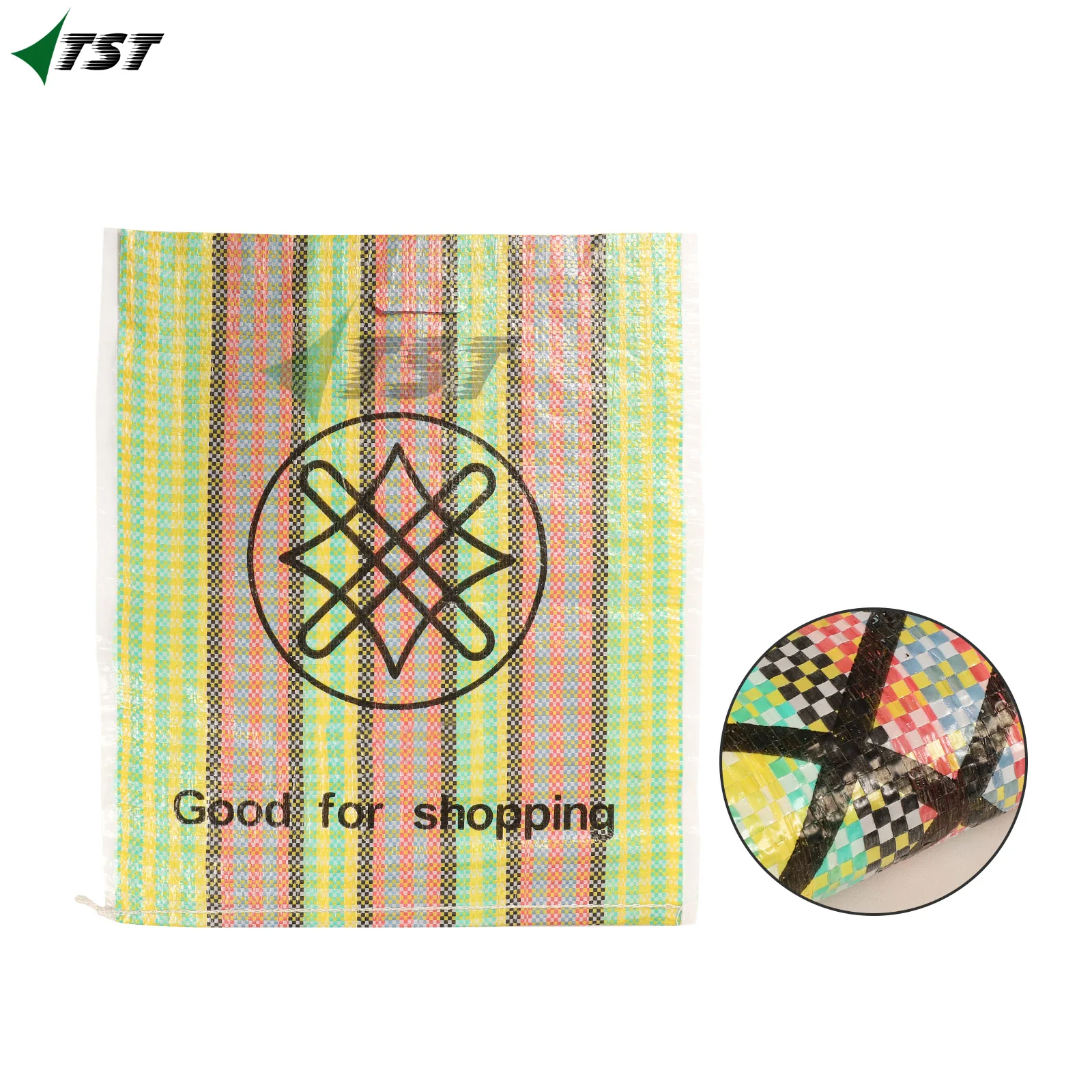 polypropylene material woven mesh bags with logos Costal de Rafia Gris 50x90 Resistente para Empaques y Almacenamiento (100)