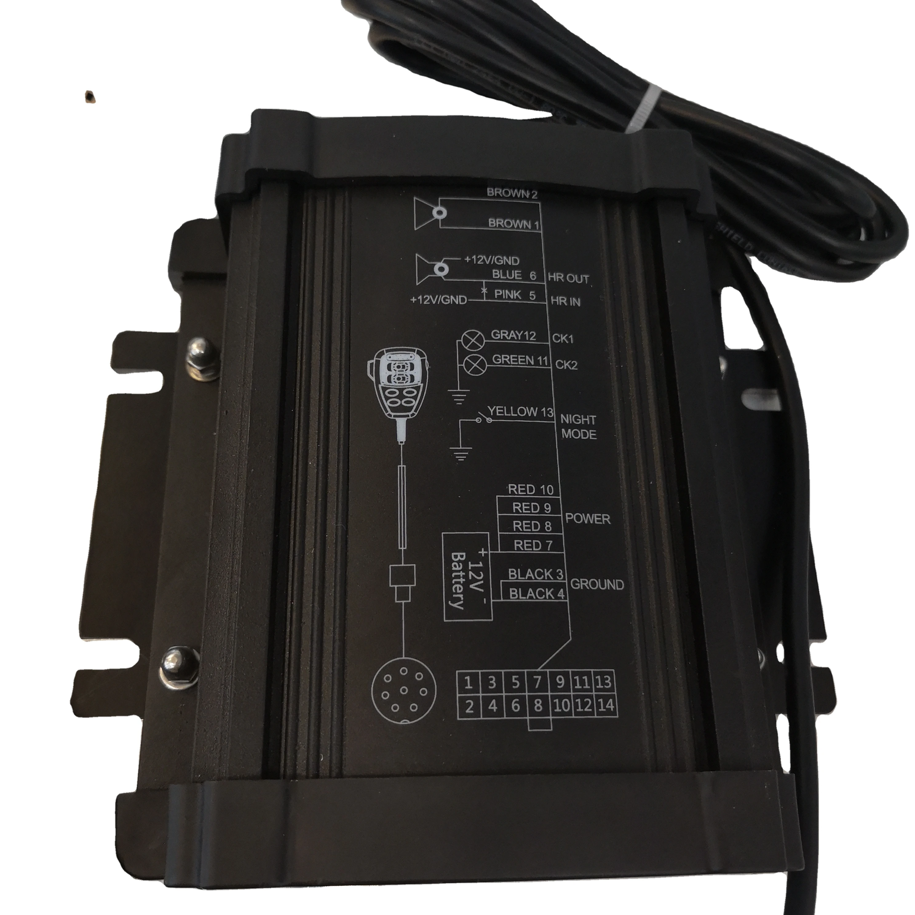 100W Electronic  siren/100W fire truck siren /100w ambulance siren amplifier