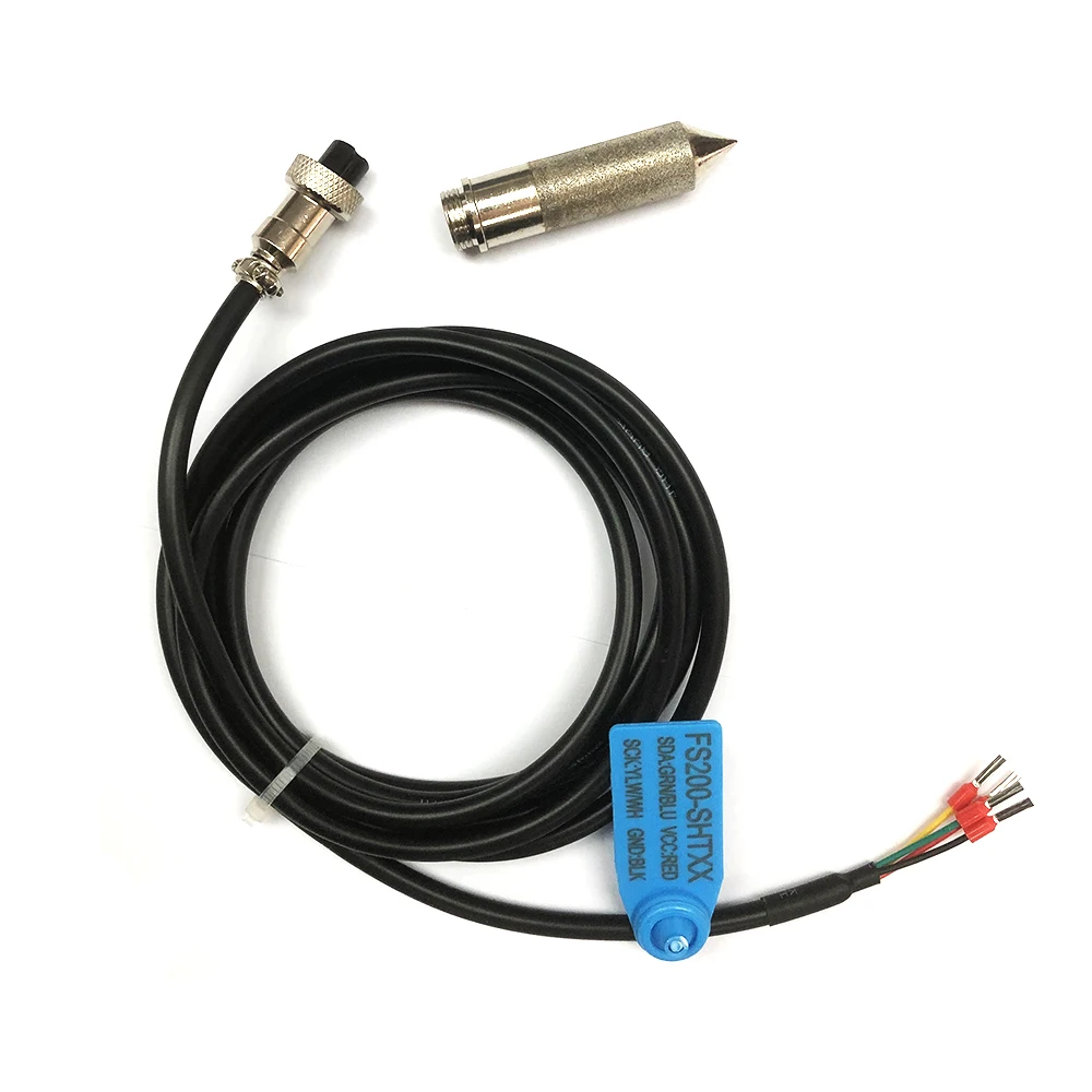 Temperature Sensor Probe Line Cable Humidity Sensor Length 1M Pointed Flat Head SHT21 SHT10-03 SHT30 SHT31 SHT35 SHT11 SHT20 OEM