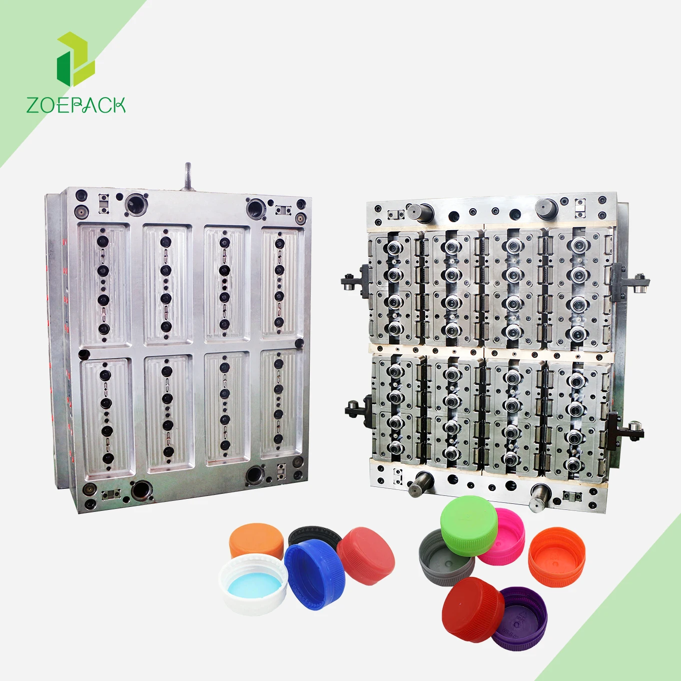 Injection Moulds Plastic Bottle Capsule Capping 48 Cavity Lid  Mould with Hot Runner