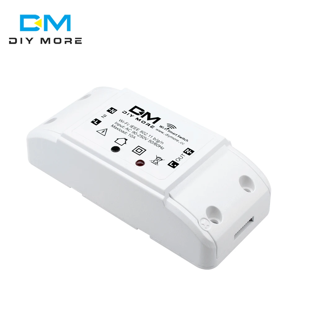 AC 90-250V 433MHz WIFI Smart Switch for Smart Home Furniture Mobile App Remote Control for Android iOS Remote Switch Module