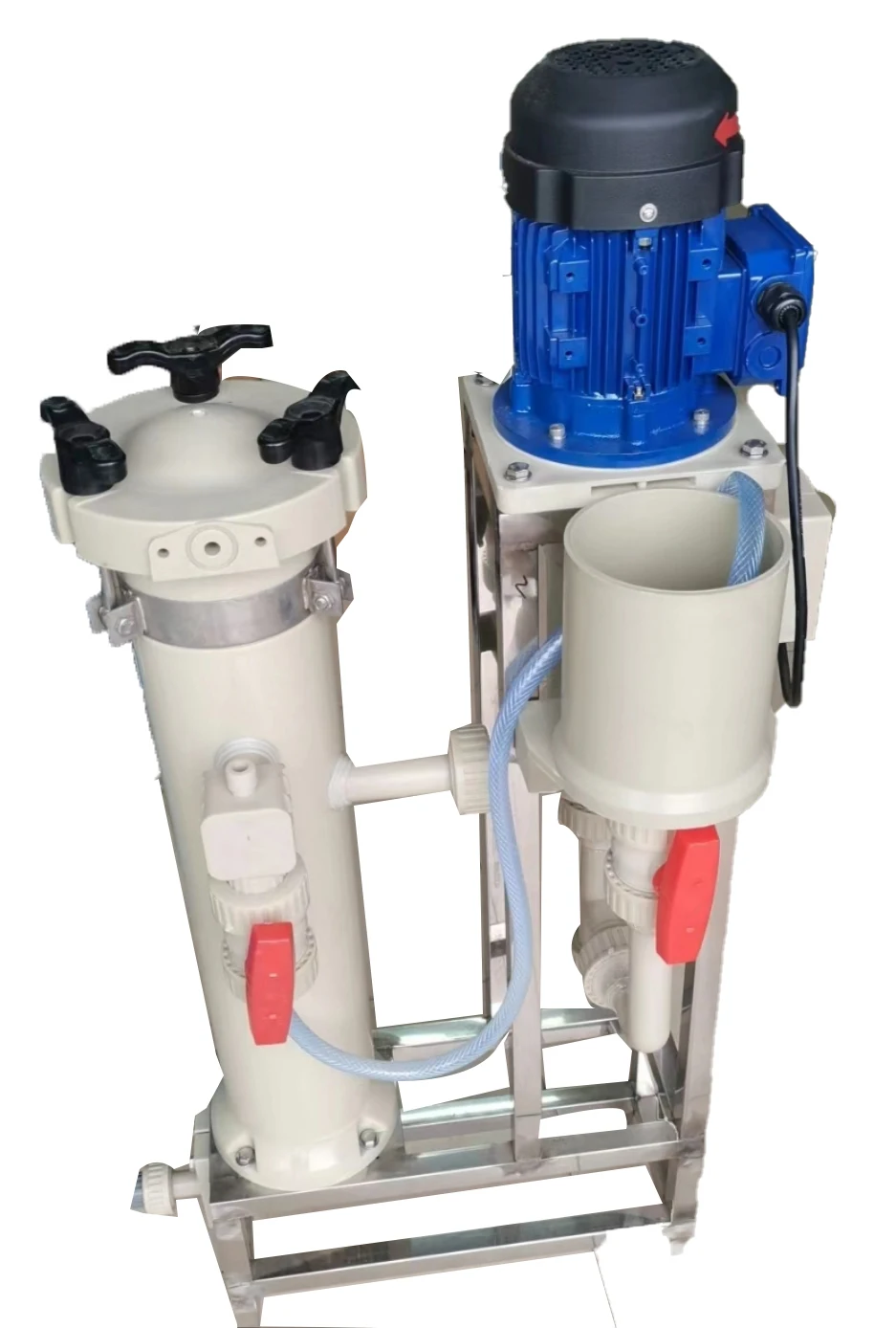 Industrial acid alkaline resistance chrome nickel plating chemical filter pump for chemical solution filtration