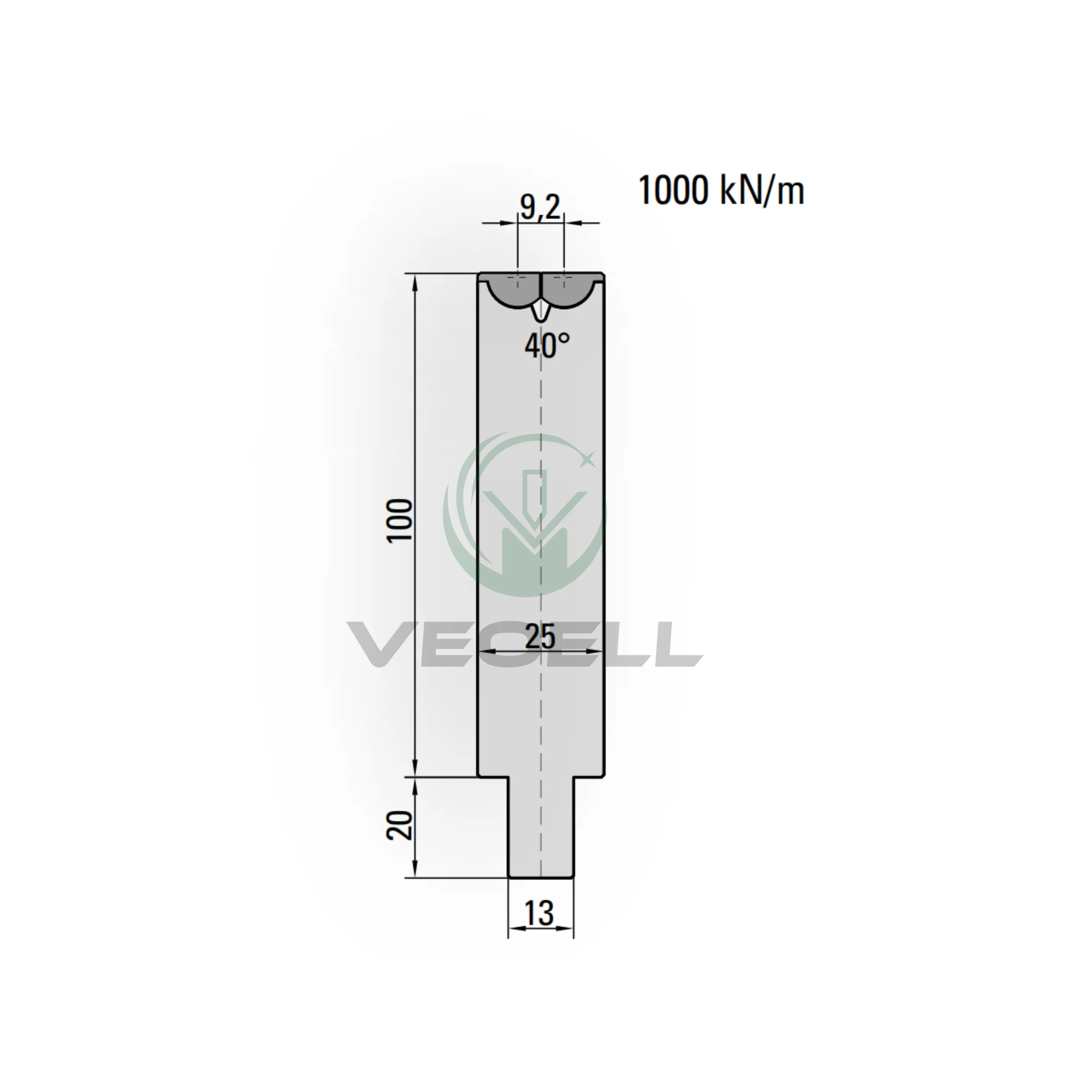 29 000 высокая твердость 42CrMo VEOELL-UNIBEND и WINGBEND PLUS